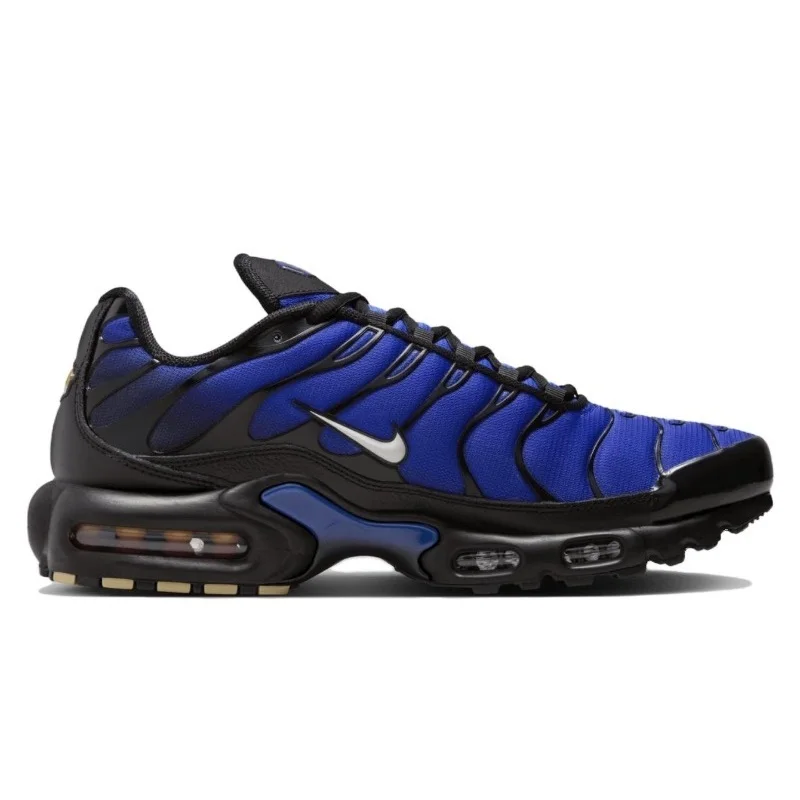 Nike Air Max Plus Racer Blue Triple Black White Casual Classic Jogging Sports Shoe Trainers Sneakers Women Men Running Shoes