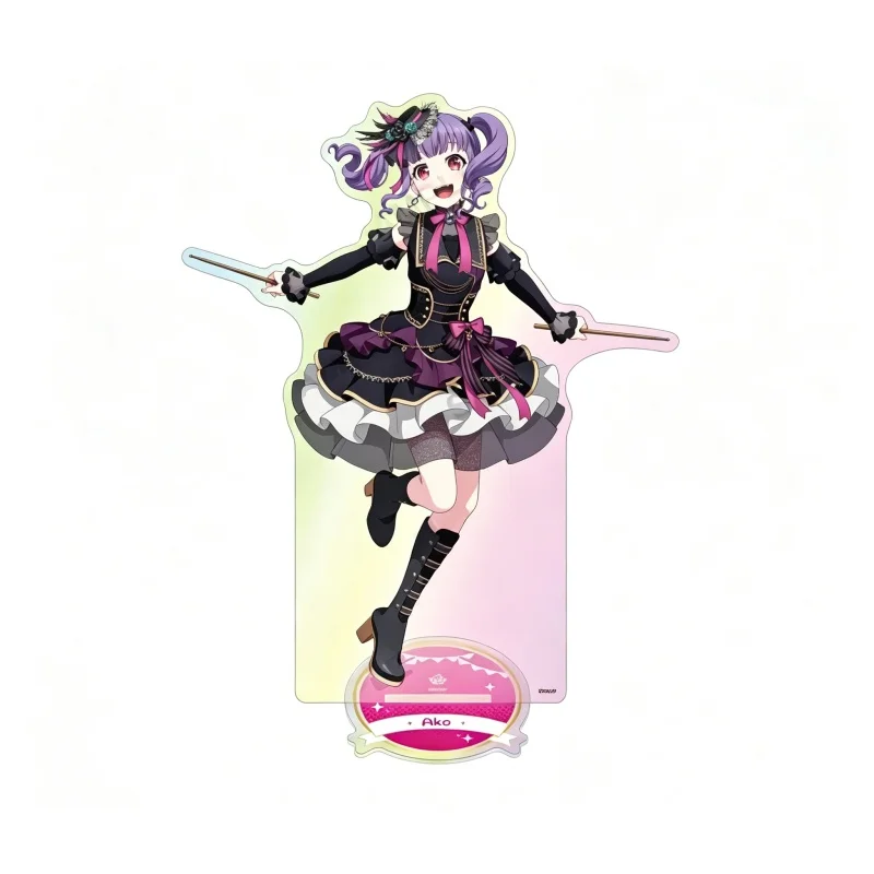 15cm Anime BanG Dream Acrylic Stand Model Bookshelf Decoration Products High Definition Images Bookshelf Decoration Keychain