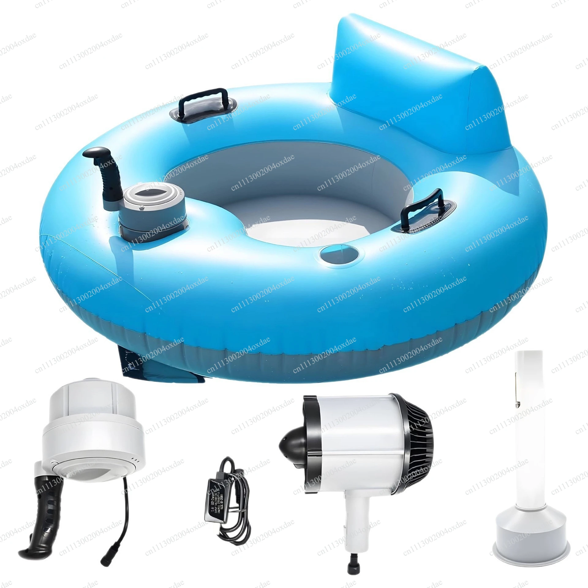 Inflatable Motorboat Electric Propulsion Inflatable Raft Outdoor Pool Water Motor Floating Platform