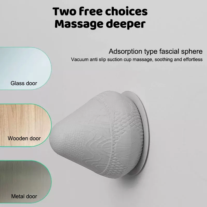 

Массажер без помощи рук! Массажный мяч на присоске для триггерных точек, мгновенно снимает боль в спине, шее и стопах, идеально подходит для дома или офиса.