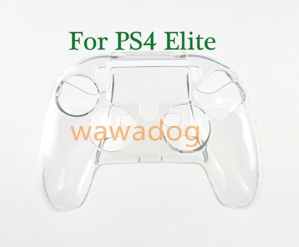 1set Für Controller Ultra Slim Fall 2,0 Elite Transparente Abdeckung Spiel Griff Kristall Shell Fall für PS4 DualSense