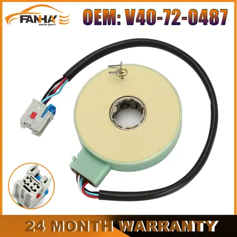 오펠 메리바 교체용 스티어링 앵글 센서, 자동차 수리 부품, V40-72-0487 V40720487 450005 V40 72 0487, 6 홀, 신제품