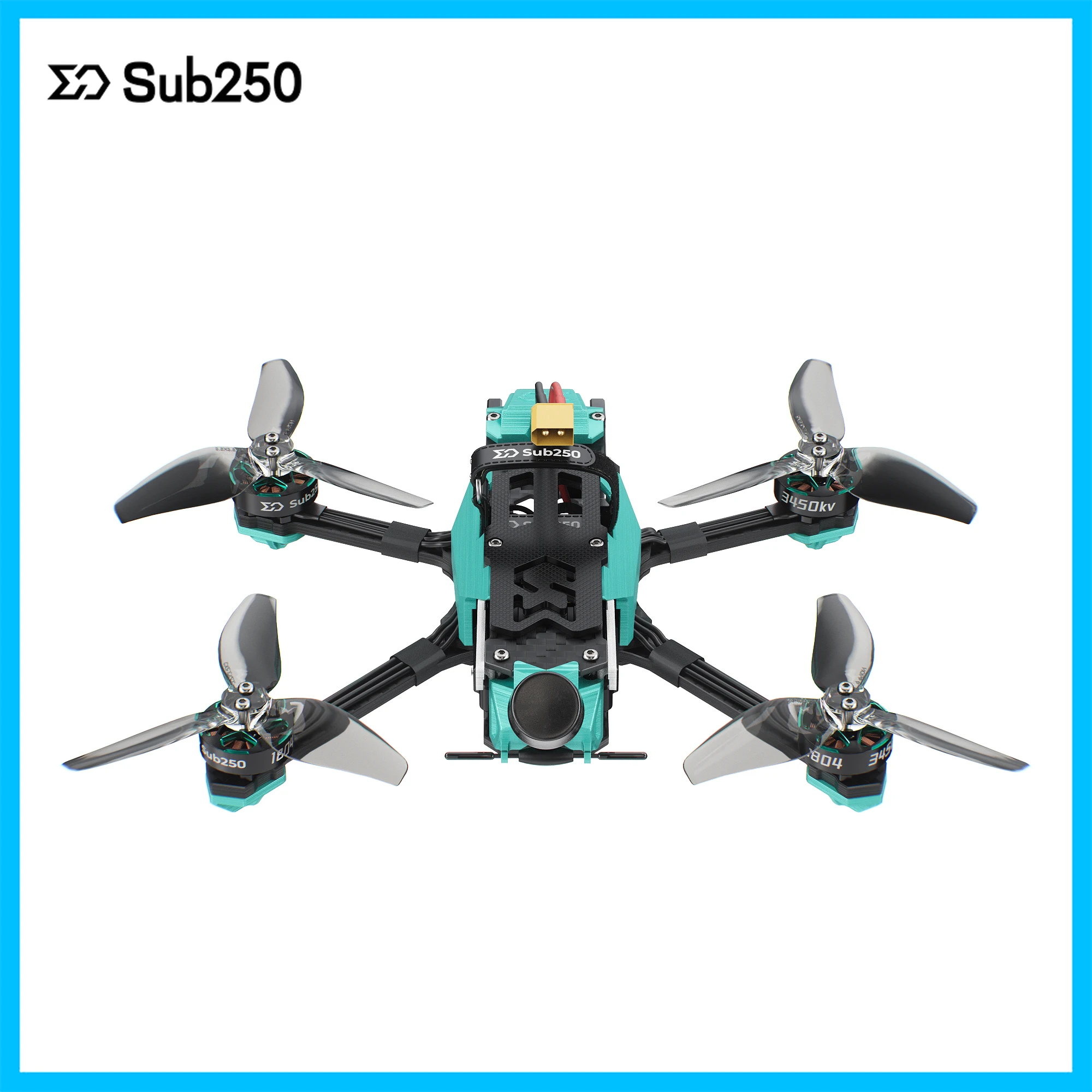 Sub250 OasisFly35 DC 3.5 بوصة تناظري / WTFPV 4S FPV RedFox 45A AIO XT30 1804 3450KV Motor GPS M10 CineWhoop Drone