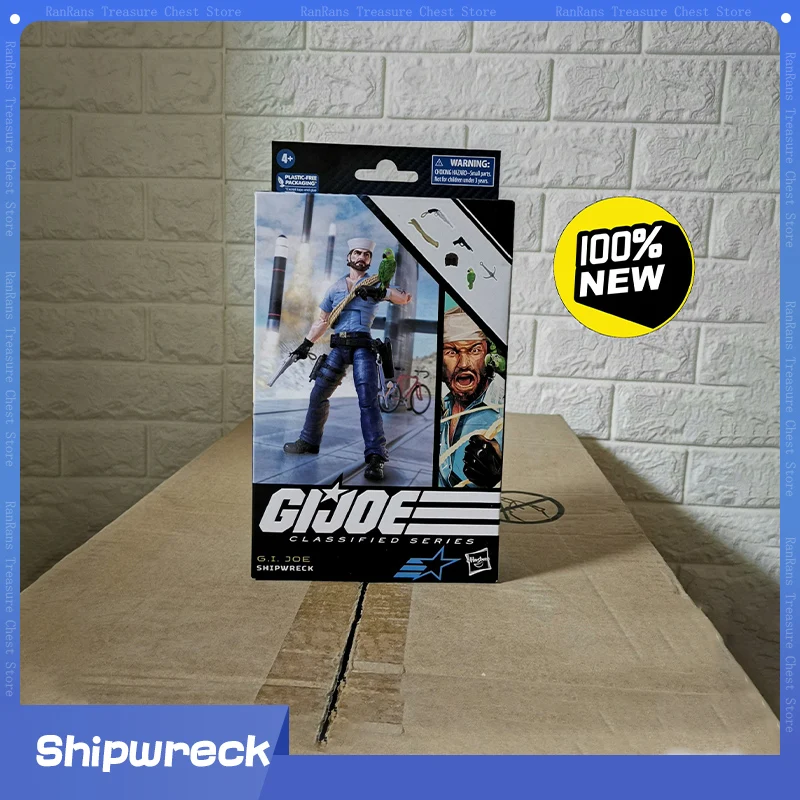 

Original G.I. Joe Classified Series Shipwreck No.70 Action Figure Statue Model Toy Collection Hobby Christmas Gift In Stock