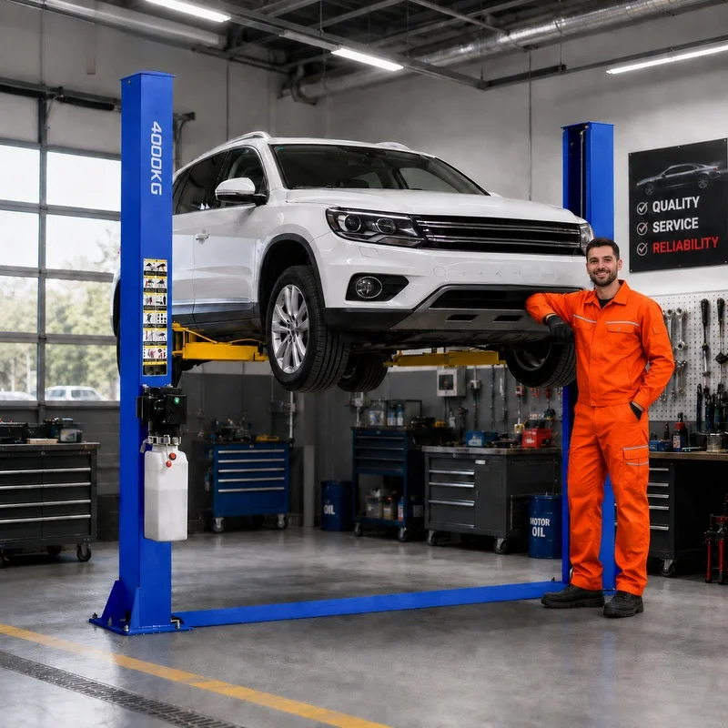High Quality Auto Lifting Heavy  4 Ton Cheap Auto  Post Hoist Two Post Car Lift Hydraulic Lifter