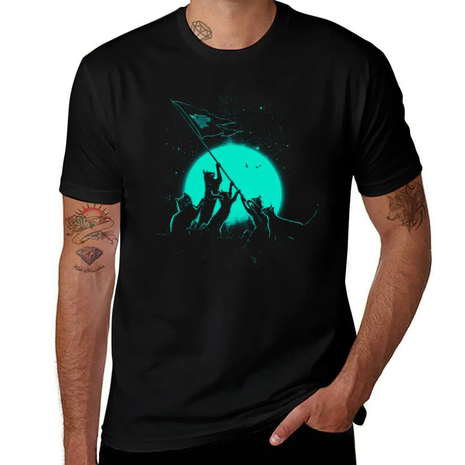 

Freedom Cats T-Shirt luxury clothing labubu vintage tees tshirts for men