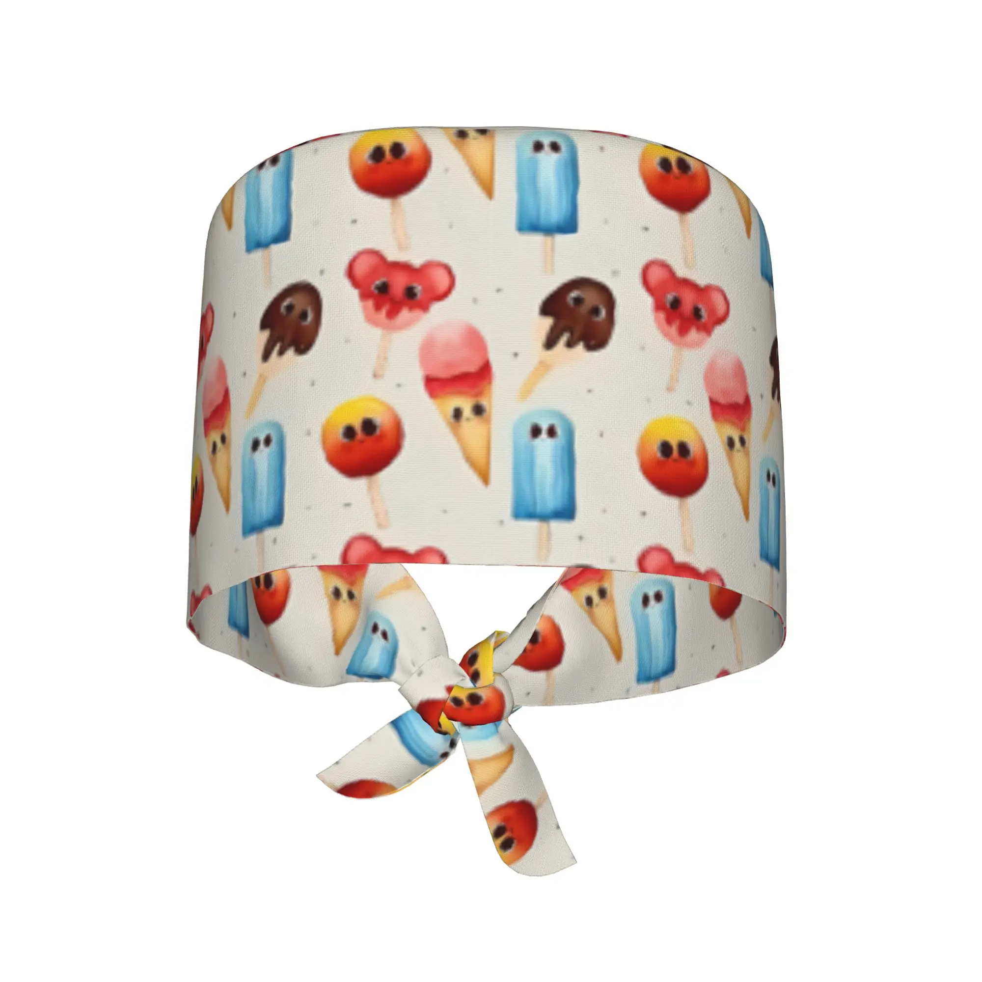 Mouse Head Ice Cream  WorkCap Work Working Cap Adgusted Fashion Printed Multi-Scenario