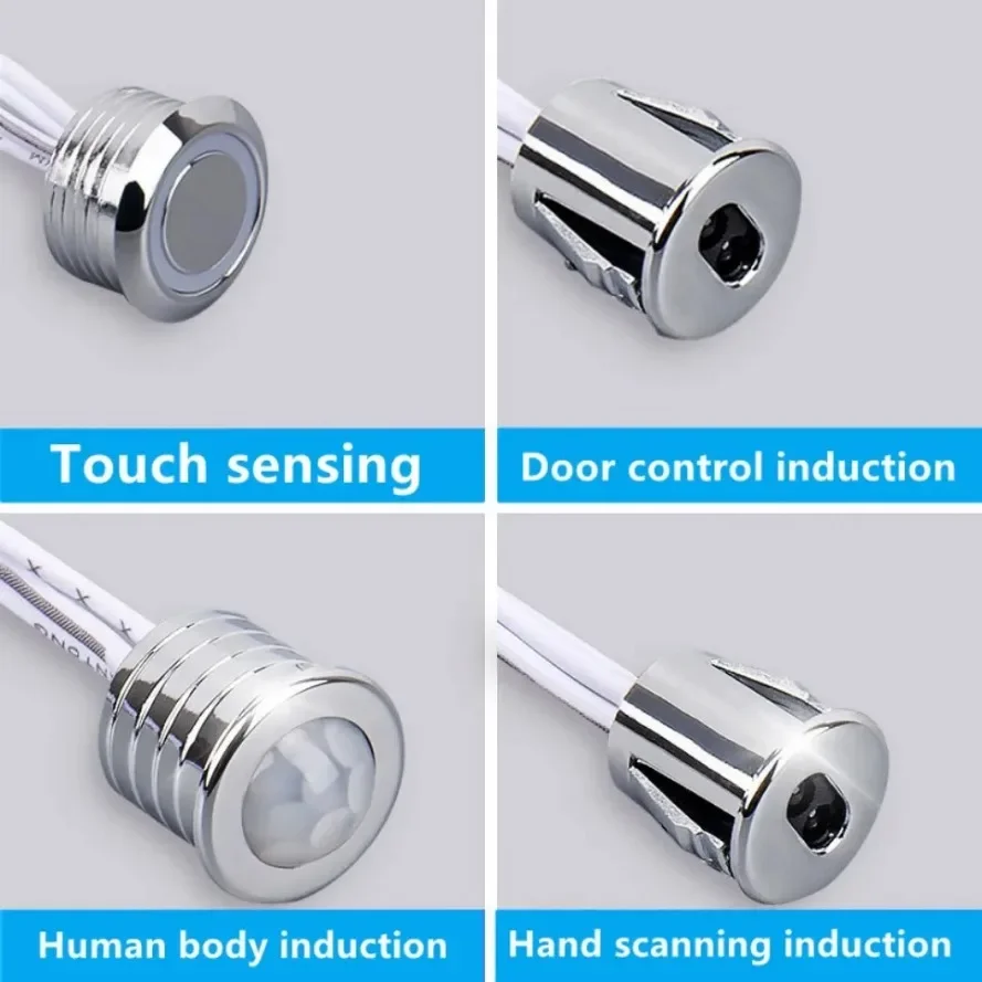 Touch sensor switch Hand Sweep Switch 5A 12V-24V PIR Motion Sensor Hand Wave Scan Smart LED Closet Cabinet light/Wardrobe lamp