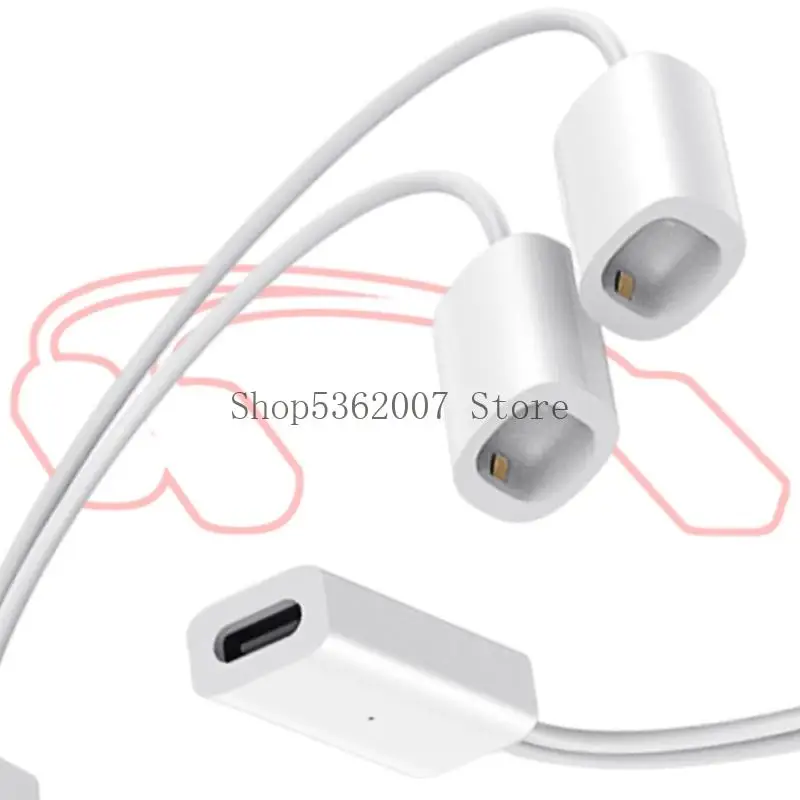 Cable carga gafas Línea cable portátil portátil Adsorción carga adsorción 40JB