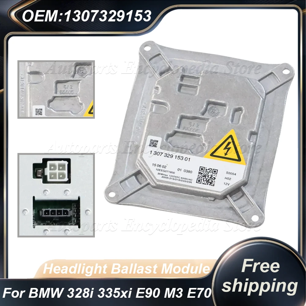 

13073291530 Новый ксеноновый модуль балласта фар HID 1307329153 Для BMW 328i 328xi 335i 335xi E90 M3 E70 X5 Mini Cooper