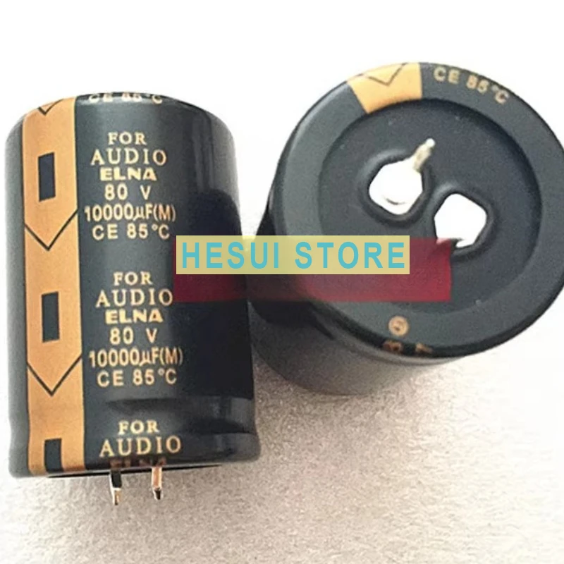 Original new INA ELNA capacitor 80V10000UF FOR AUDIO Fever audio filter capacitor LAO