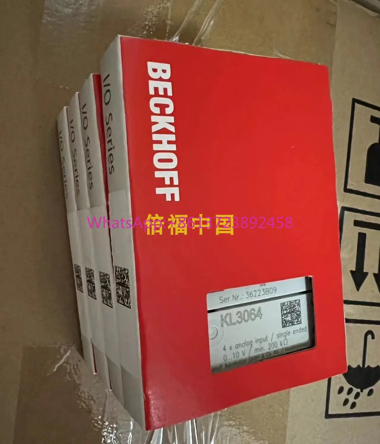 

BECKHOFF KL3464 KL4001 KL4002 KL4004 KL4012 KL4021 KL4031