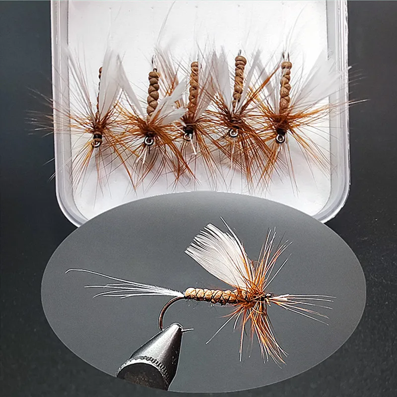 5Pcs/Box Mayfly Dry…