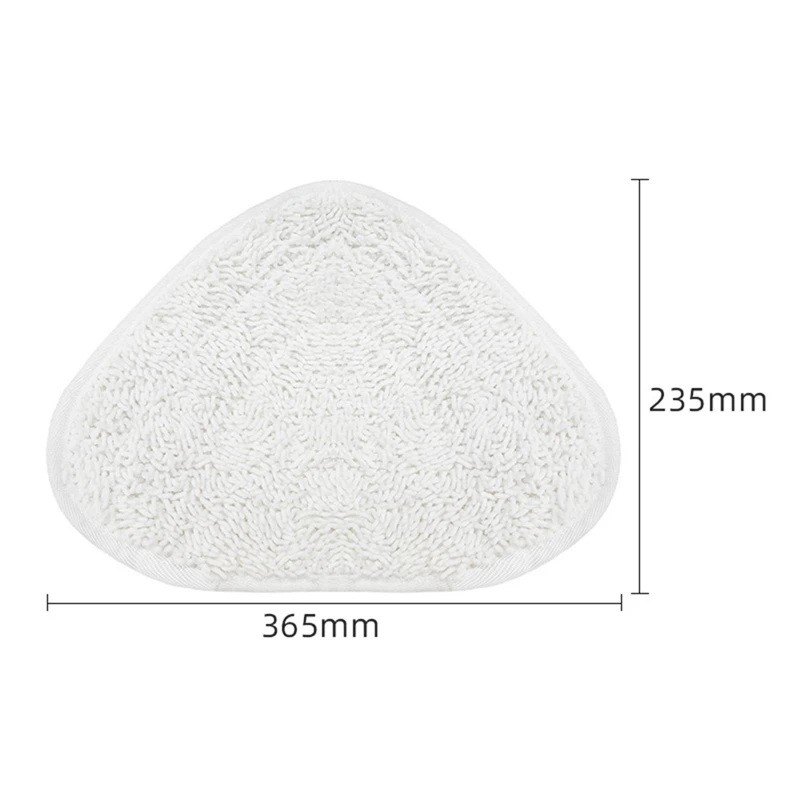 4 шт. подушечки для паровой швабры для пылесоса Vileda Ocedar, моющиеся многоразовые треугольные подушечки для швабры, ткань для чистки пола, детали инструментов