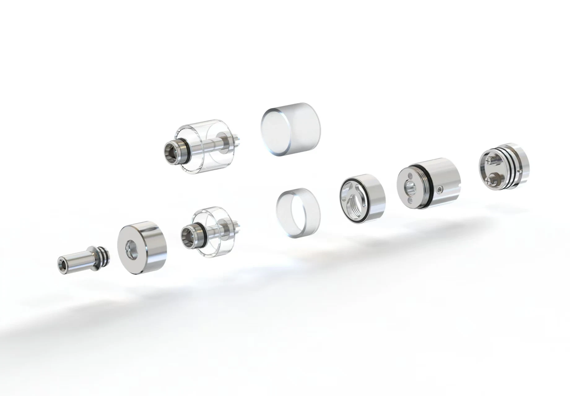 FEV V4.5S+ 4.5+ RTA 22mm 316 VS Flash E-Vapor V4.5S+ RTA Flash E-Vapor V4.5+ atomizer tank for coils & atomizers - gallery image 4
