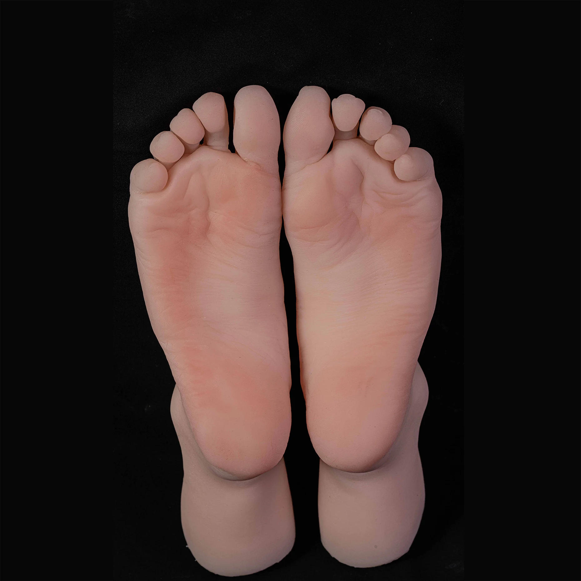 

Female Silicone Foot Model TPE3907 Massage Acupuncture Photography Prop Painted Shoes Socks Jewelry Display