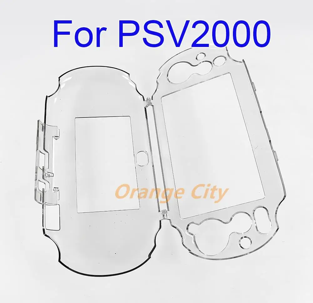 

10PCS Crystal Transparent Hard Protective Case Cover Shell for Sony Psv1000 Psv 2000 Full Body Protector Skin Case With Package