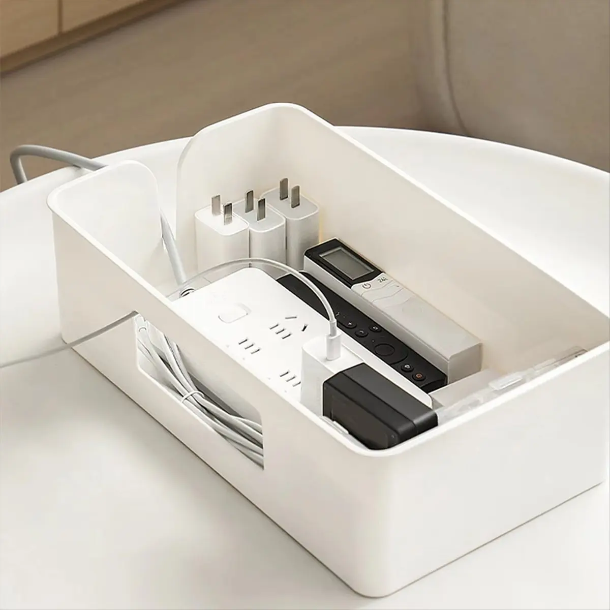 

1 шт., ящик для хранения кабеля, настольная вилка питания, ящик для хранения, беспроводной Wi-Fi-маршрутизатор, браслет, настольный держатель линии передачи данных