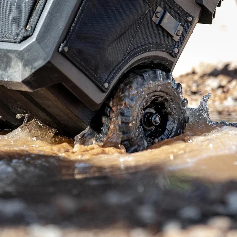 TOUGHBUILT TB-CT-61-14 Repair Trailer Hard Bottom Opening 14 inch Trailer Box Storage Light Load Expert Level