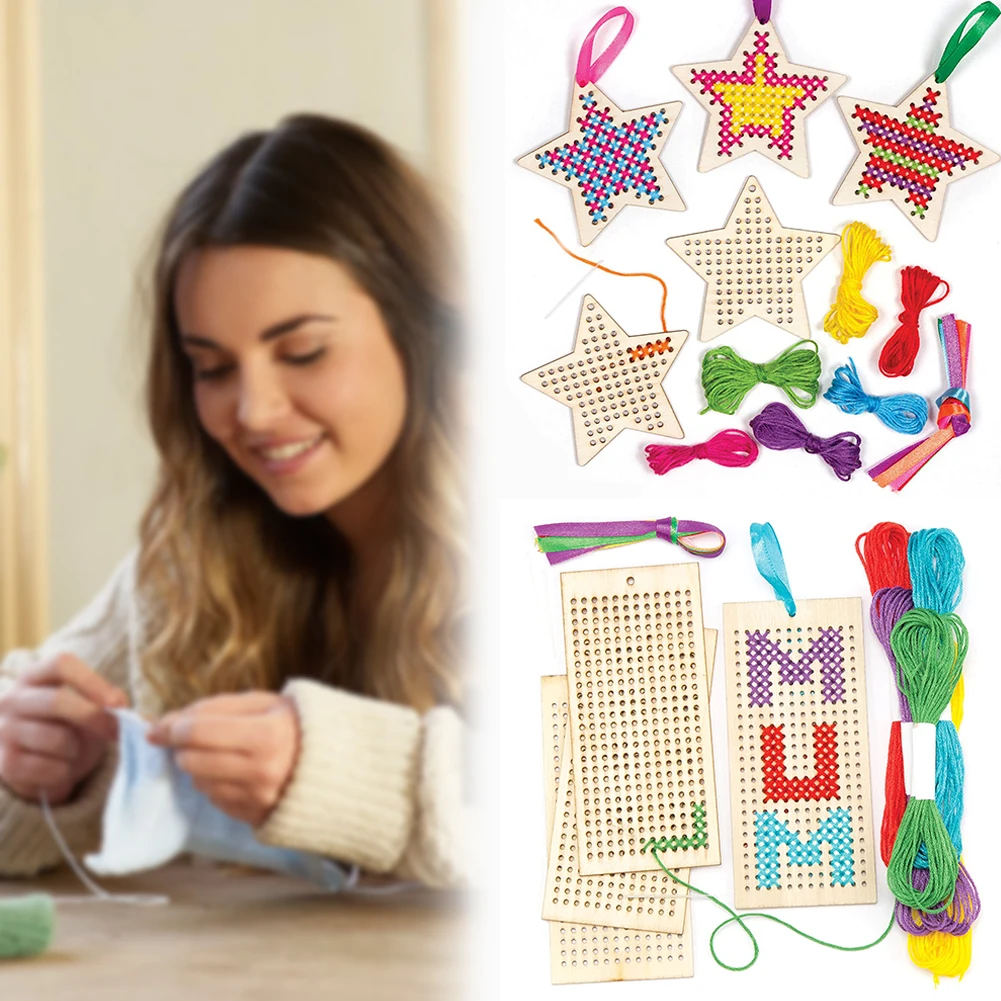 

DIY Craft Kit Hollow Out DIY Wooden Bookmark Kit For DY Bookmark