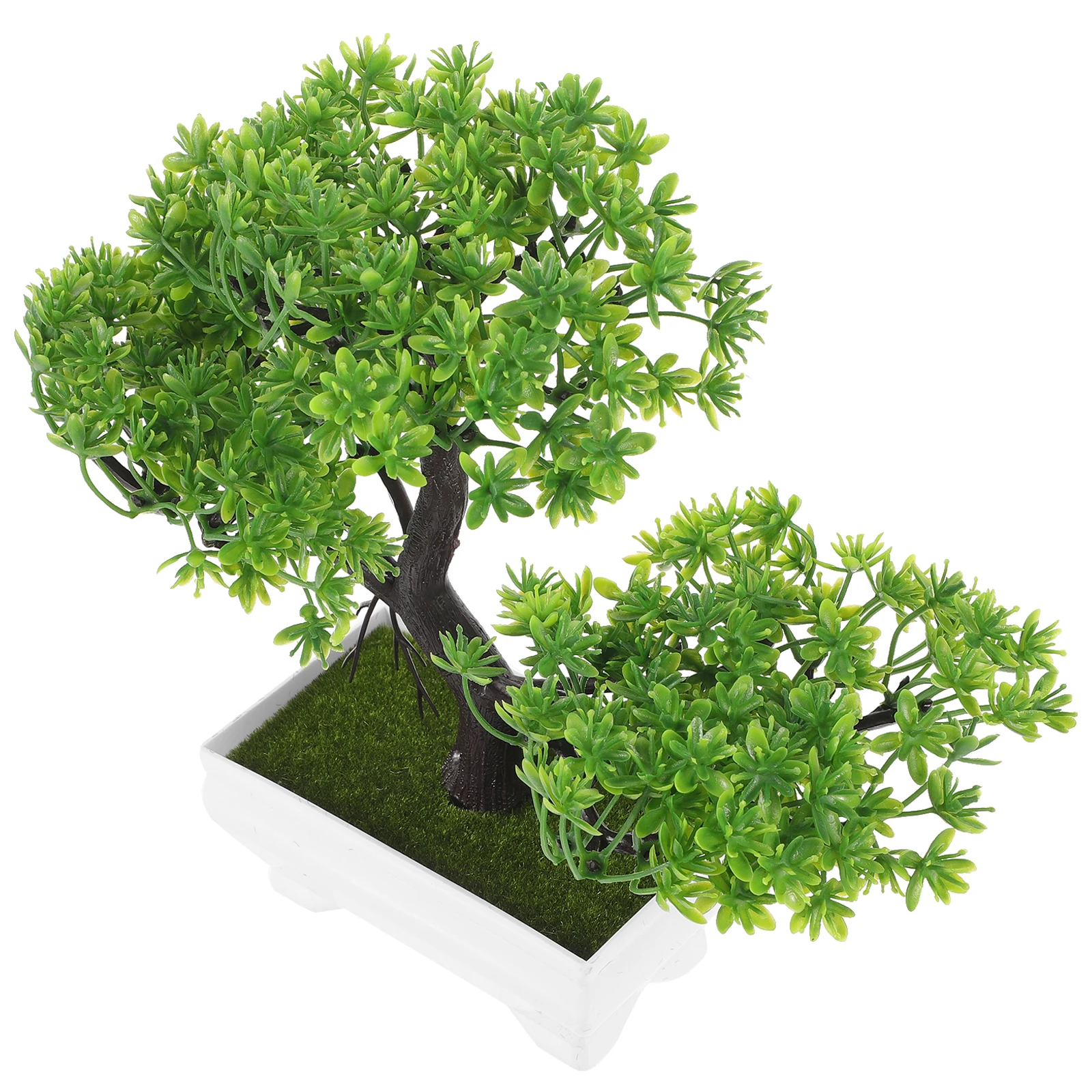 

Realistic Pine Bonsai Tree Artificial Decorative For Indoor Bedroom Office Decor Desktop Ornament Mini Small Potted Plants