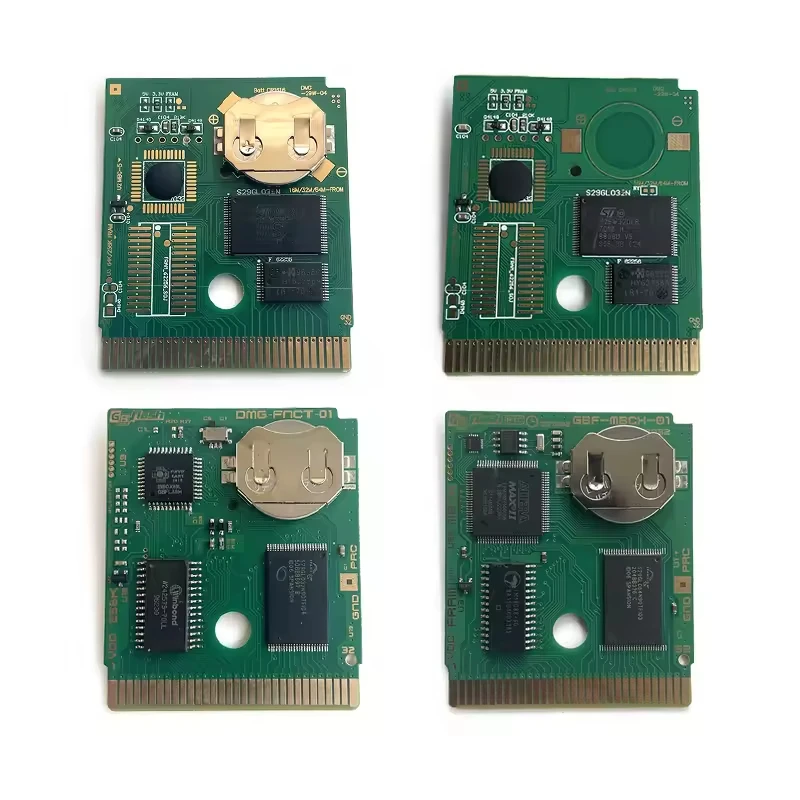 Customized Game Card Ic Save Rtc Real Clock Flash Cart Game Cartridge for GBC