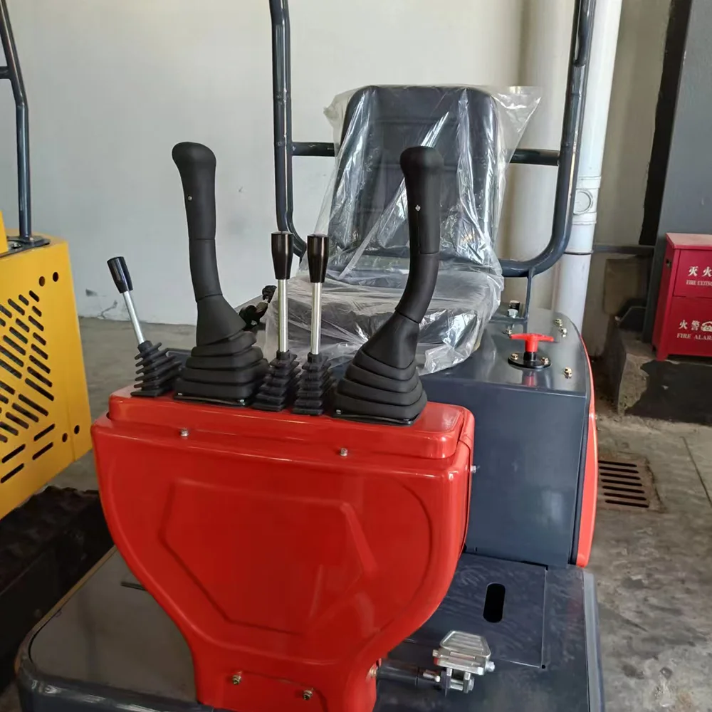 Hydraulic Bagger Clamshell Shovel Small Dig Machine Compact Crawler Thumb Pelle Digger Mini Home Excavator