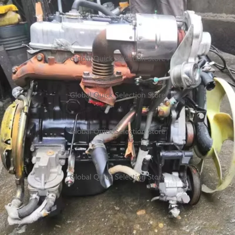 Original Japan Used Dies-el Engine C240 4BD1 4JB1 4JB1T 6BG1 for Isu Zu Die-sel Truck Engine with Gearbox 4