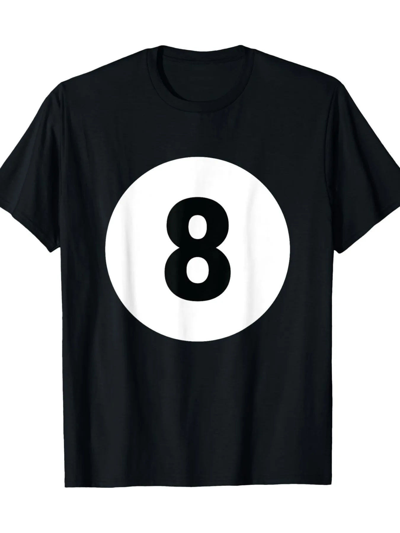 2026 8 Ball Billiards Costume Halloween Group Matching T-Shirt - 100% Cotton - 180g