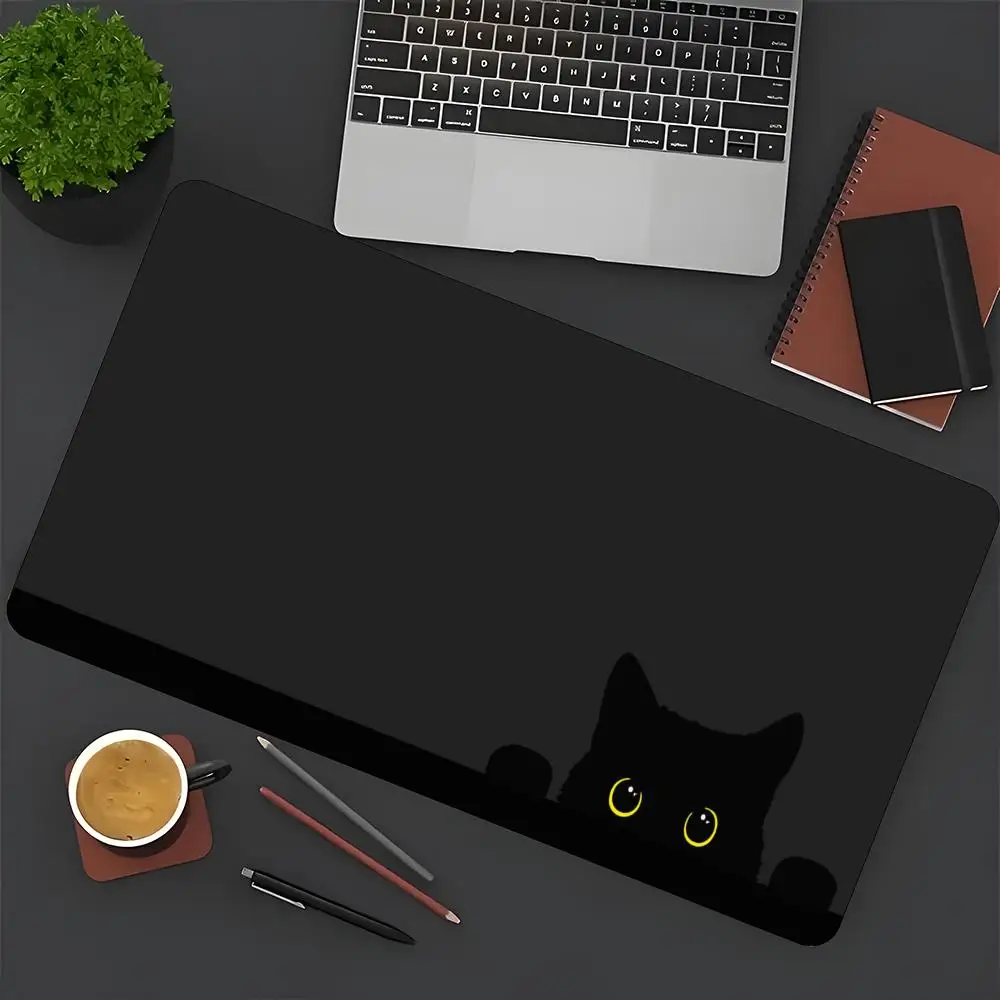 

Cat Large Mouse Pad, Office Pad, Rubber Anti-Slip Retro Style Mouse Pad Desk Pad, Pc Accessories ，Desk Accessories.