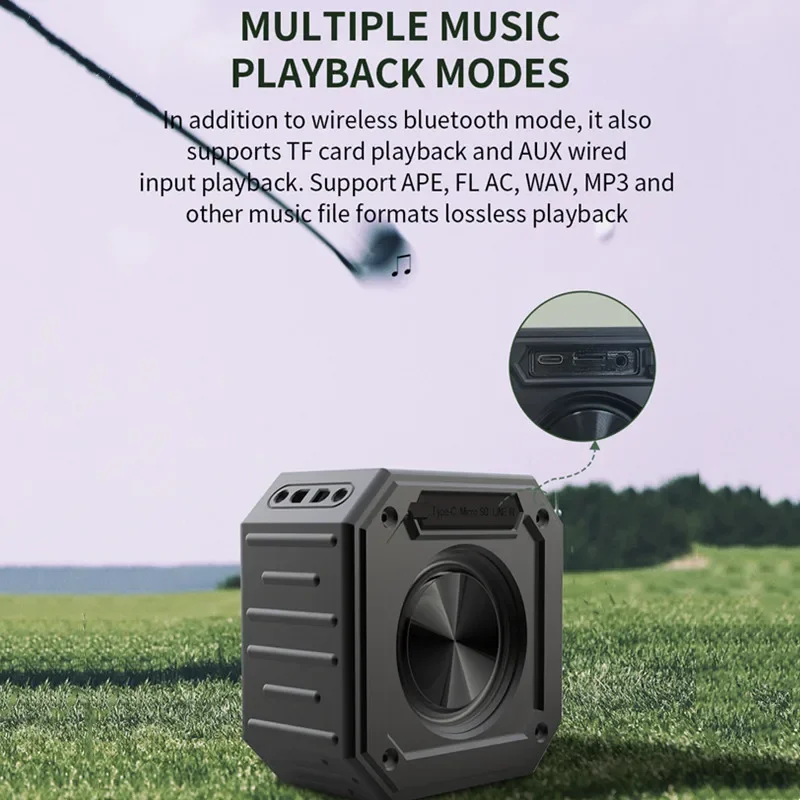 15W Golf Speaker Portable Magnetic Golf Cart Accessories 1 PCS Wireless Enhanced Bass Caixa De Som Bluetooth Speaker Sound Box