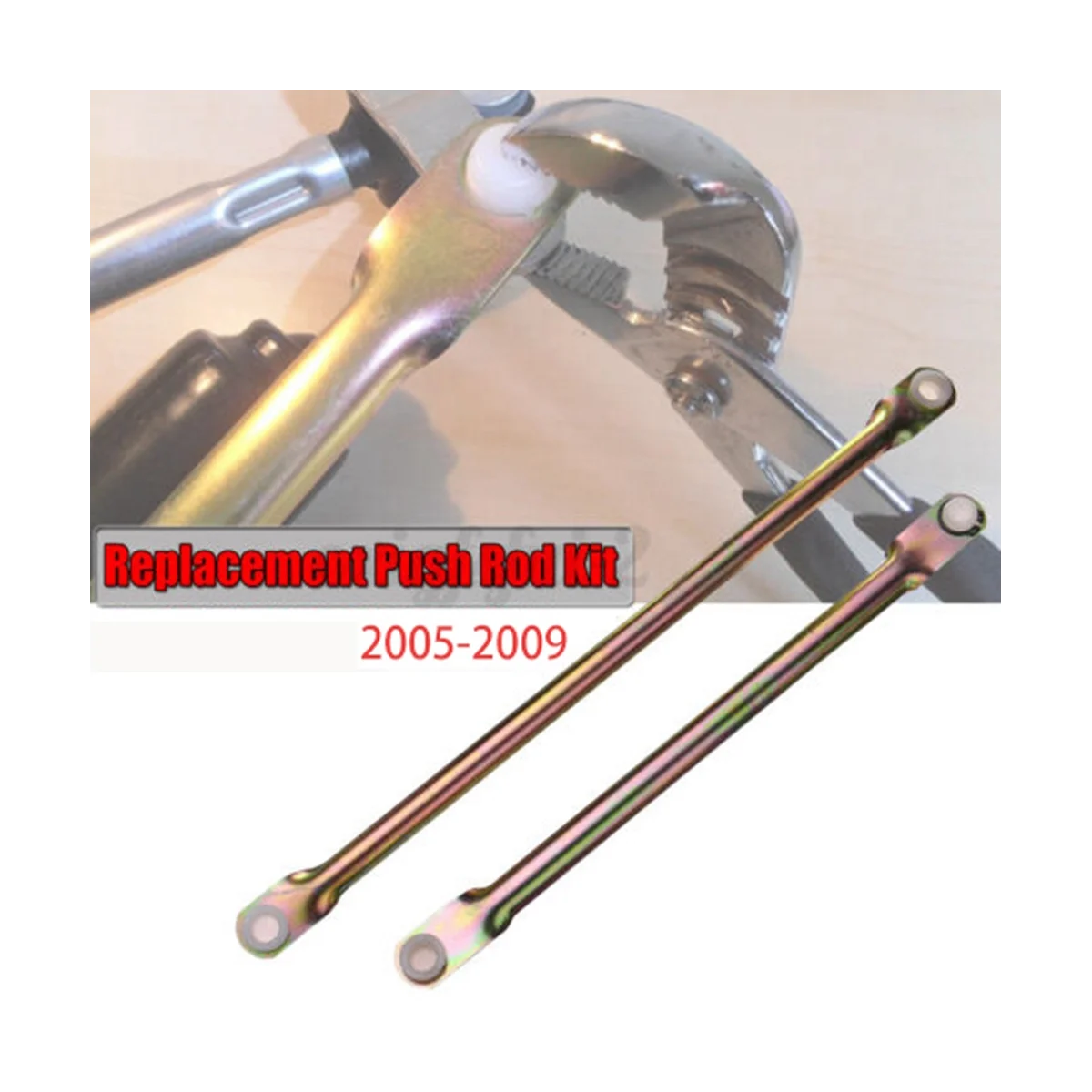 Windscreen Wiper Linkage Push Rod Arms Repair Kit 93189312 1273405 93193922 for Vauxhall 2005-2009 Car Fixed Accessories