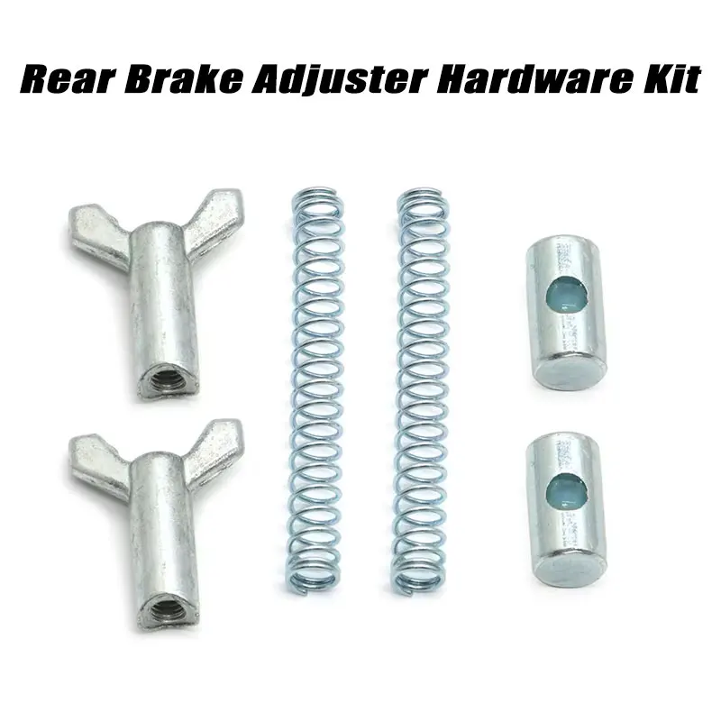 Para honda fourtrax grande vermelho capataz rancher rubicon recon sportrax trx 250 300 350 400 500 kit de hardware ajustador cabo freio traseiro