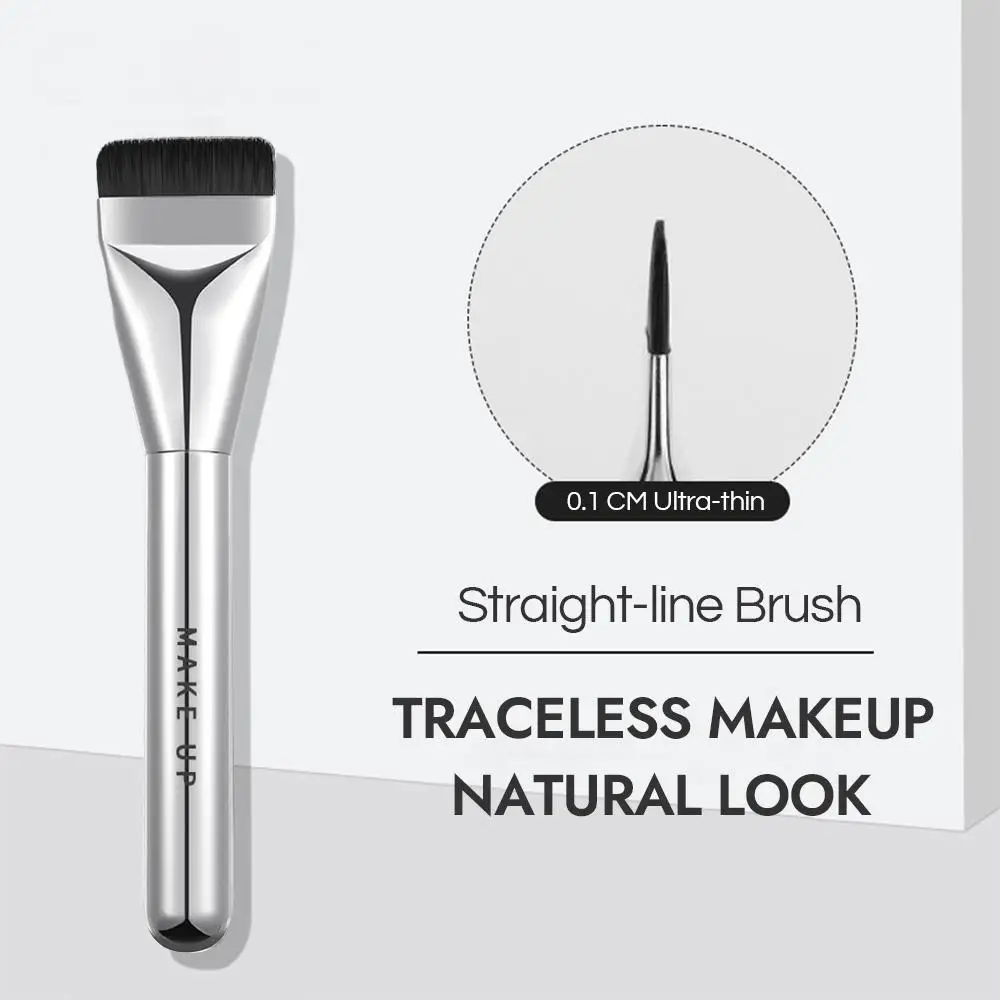 Flat Head Foundation Brush Widened Mask Brush Light Makeup Beauty Tool Smooth And Traceless Makeup Brush