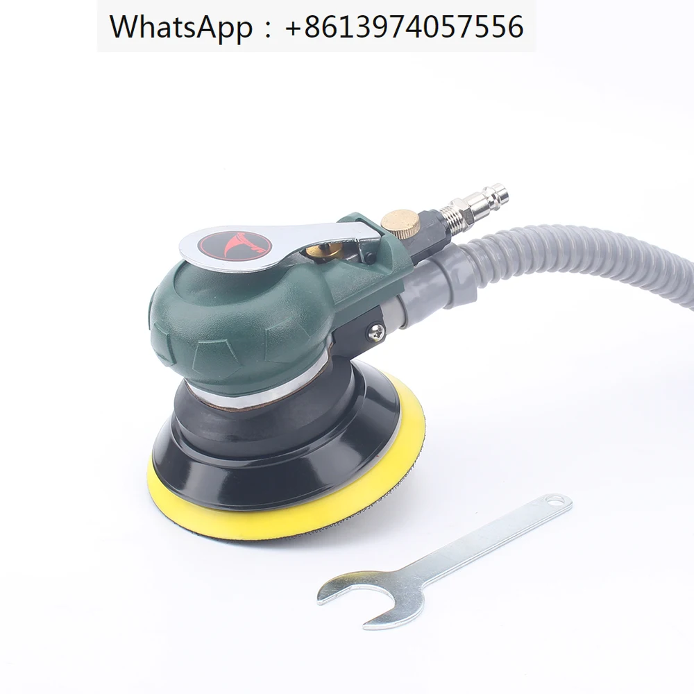 

5 Inches Self-vacuum Pneumatic Sanders 125MM Sanding Machine Air Eccentric Orbit 4.8mm Car Polisher