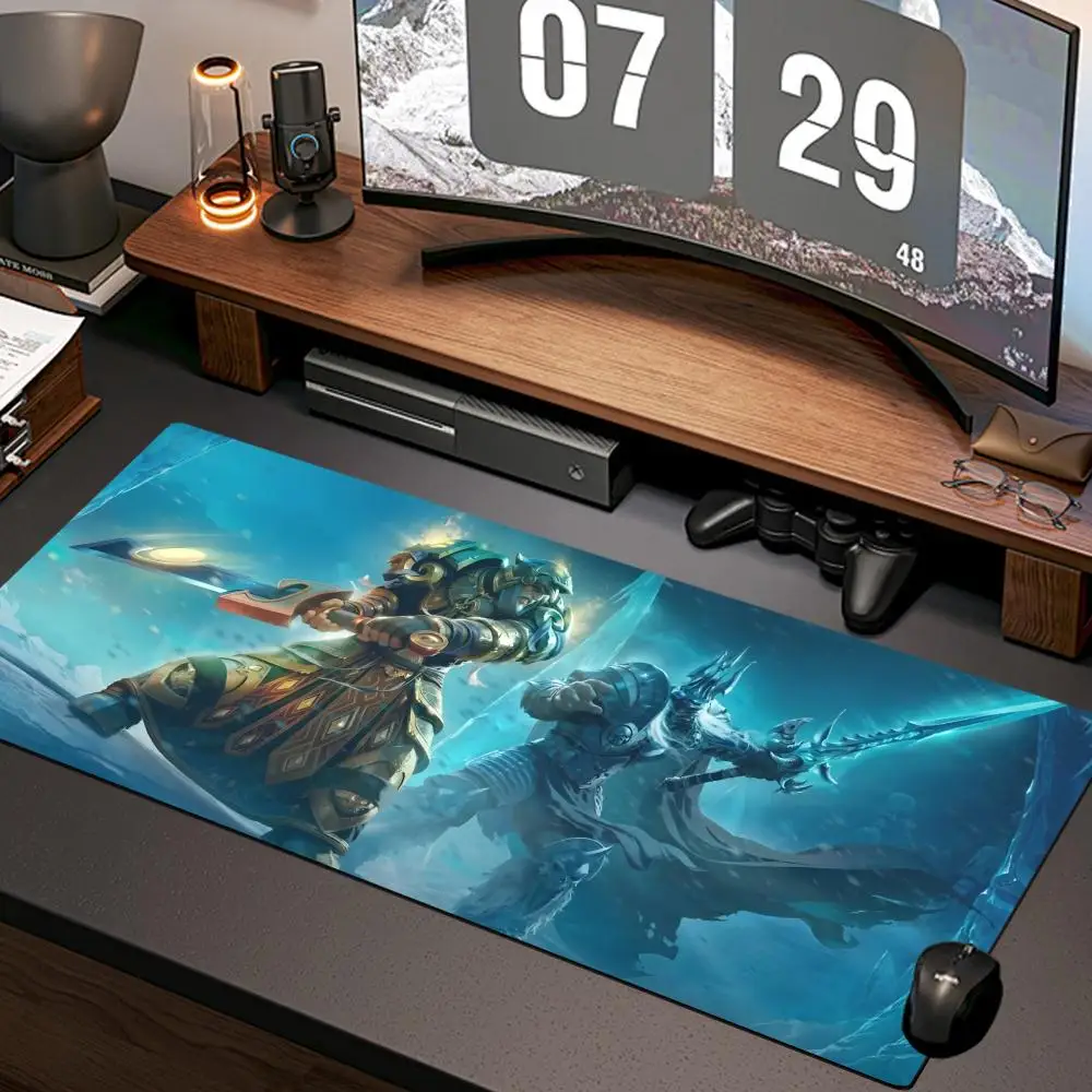 

Game world of warcraft Mouse Pad New Computer Home Mousepad XXL Desk Mats Natural Rubber Office Anti Slip Gaming Accessories pad