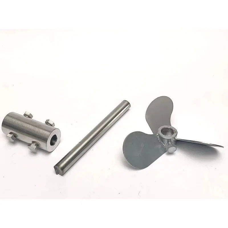 304 Stainless Steel Paddle Drum Reducer Mixing Impeller 316 Stirring Shaft Stirring Rod Air Blade