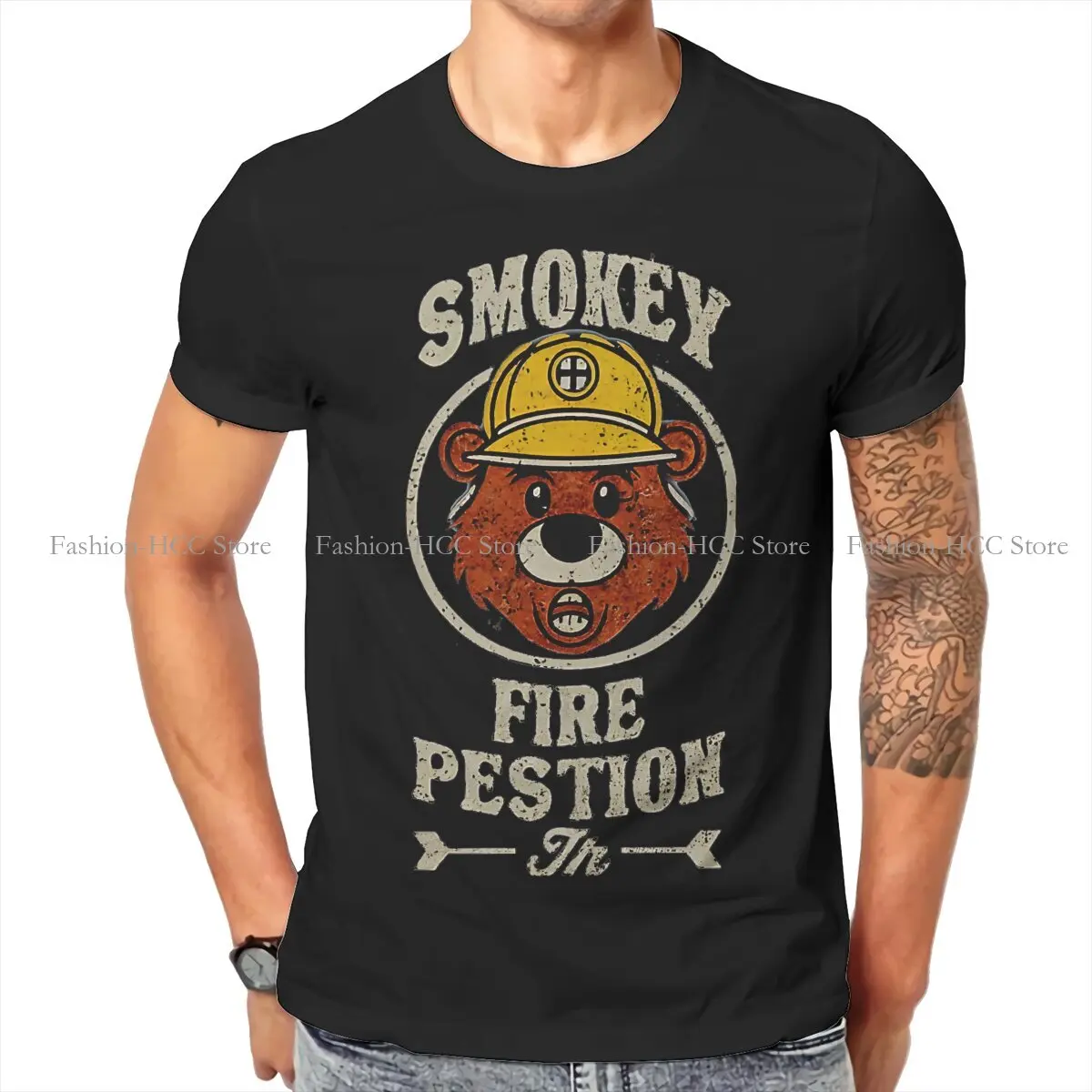 Smokey The Bear Says Wildfire Wise T Shirt Classic Teenager Alternative High Quality Tshirt Oversized O-Neck  Men Clothing