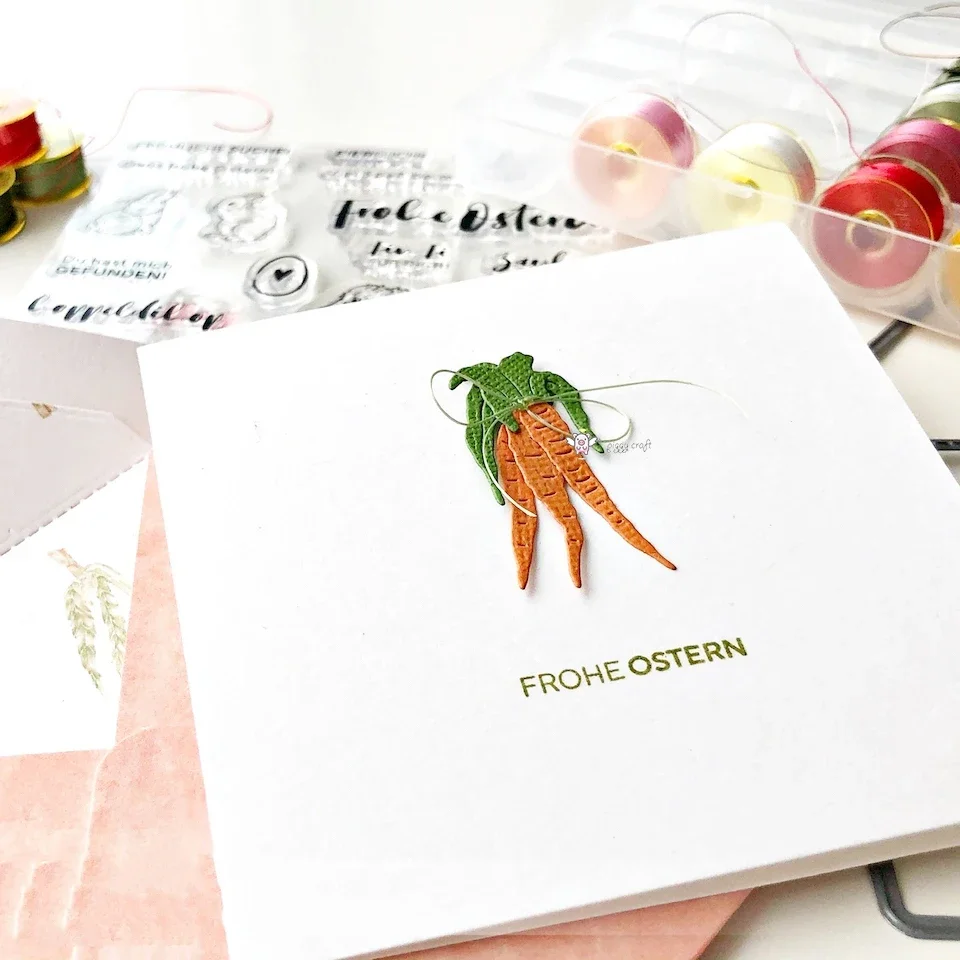 

New Carrot decoration metal Cutting Dies Stencils DIY Scrapbooking Paper/photo Cards Embossing Dies