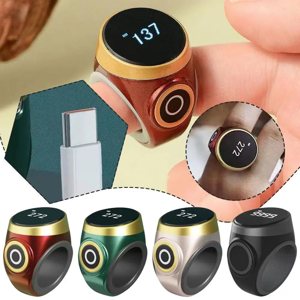 New Waterproof Counter Smart LCD Electronic Intelligent Counter Waterproof Display Tally Portable Luminous Digital V2H2