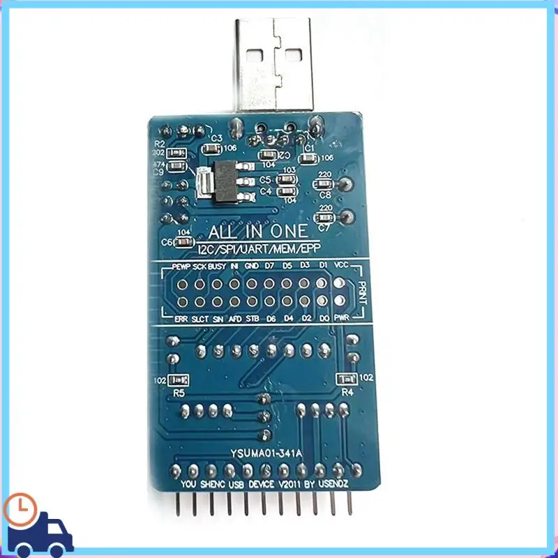 Latest CH341A USB To I2C / IIC / SPI / UART / TTL / ISP Adapter EPP /MEM Parallel Port Converter