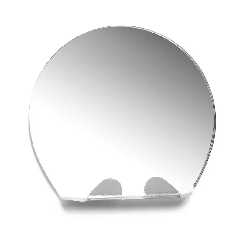 

CSHOU251 Portable Acrylic Anti Fog Shower Mirror Bathroom Fogless Fog Free Mirrors Washroom Travel for Men Women