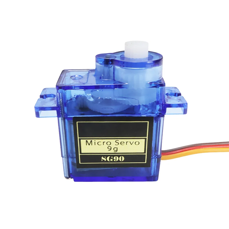 1Pcs - Sg90 Servo Motor Micro 9g 180 360 Degree Mount Sg90 Kit Without Metal Gear Pro Rc Car Toy Airplane Arduino Uno Diy