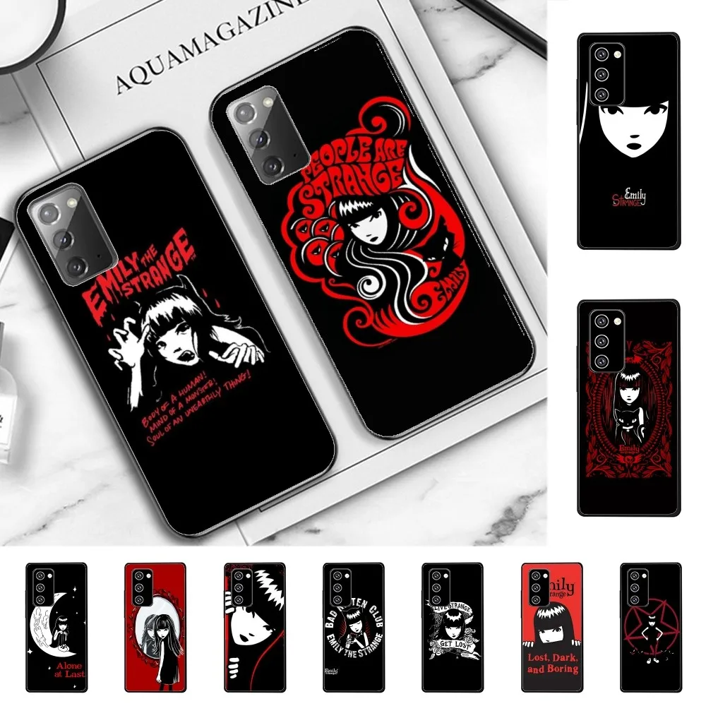 E-Emily T-The S-Strange Phone Case For Samsung Note 8 9 10 20 Pro Plus Lite M 10 11 20 30 21 31 51 A 21 22 42 02 03