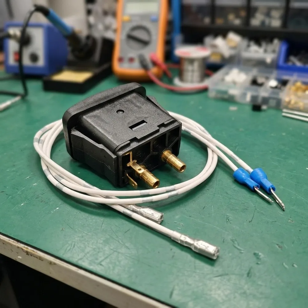Air Spring Activation Switch for Pneumatic Seat Height Adjustment and Suspension Support in Motorcycles Cars and Trucks