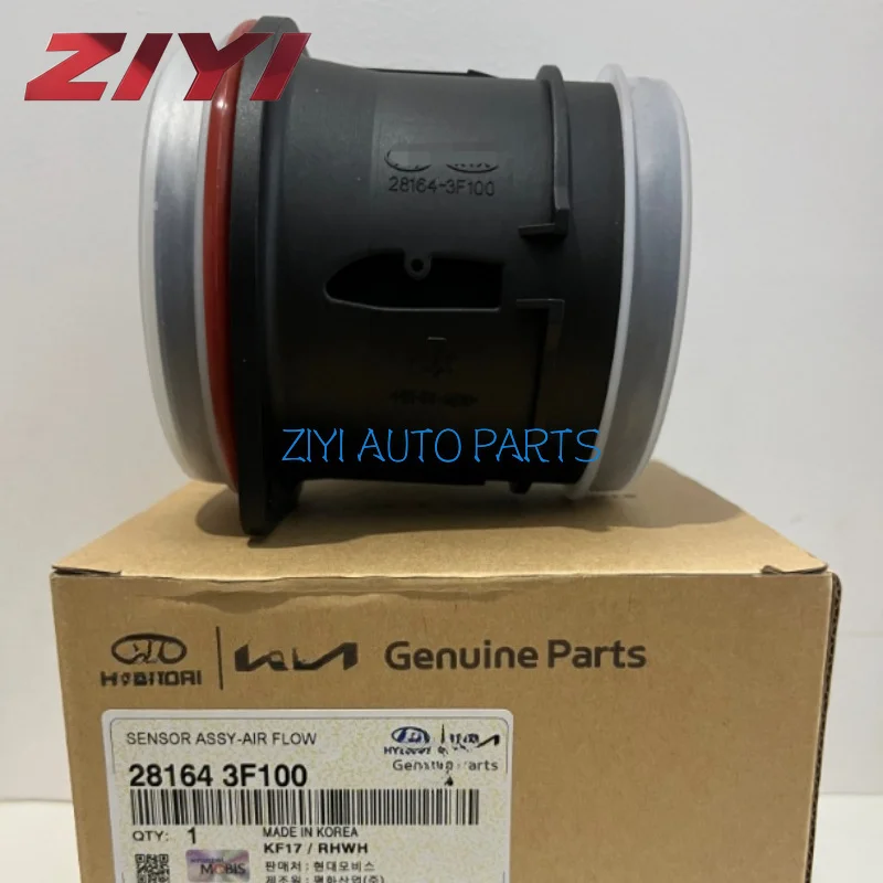 Original New 28164-3F100 28164 3F100 281103F100 MAF Mass Air Flow Sensor For Hyundai H-1 H1 Genesis Kia Borrego Mohave with LOGO