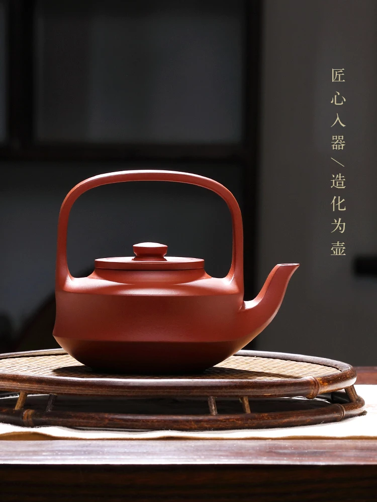 

Canghu Tianxia Yixing Pure Handmade Purple Clay Pot Original Mine Bottom Trough Qing Dynasty Famous Tea Set Jingzhou