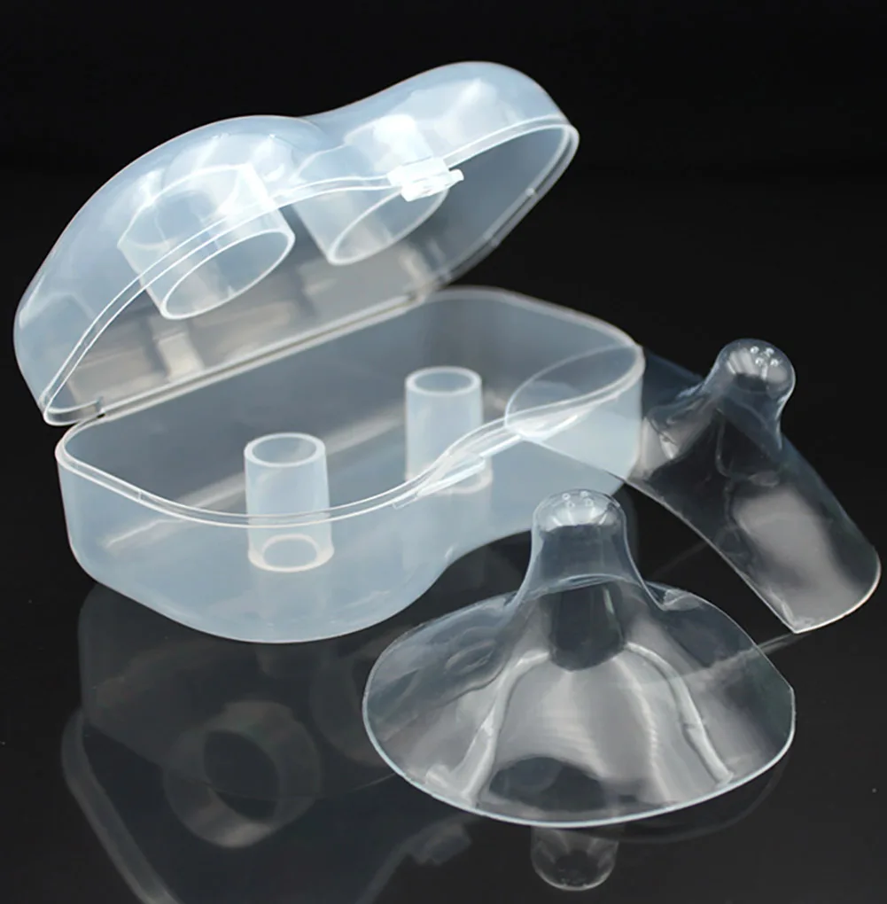 New Silicone Nipple Protectors Feeding Mothers Nipple Shields Protection Cover Breastfeeding Mother Milk Nipple