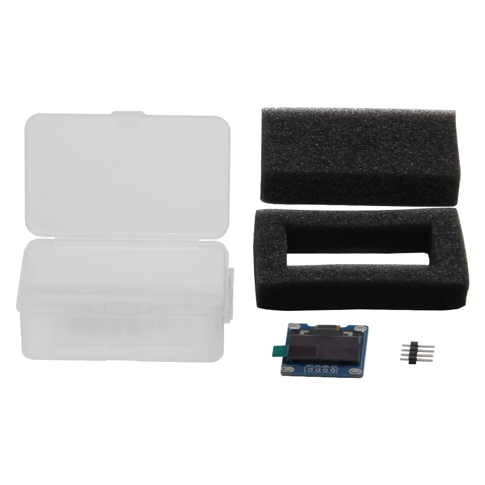 LILYGO® Accessories SSD1306 0.96 Inch OLED Display Module 128x64 Blue Screen White Text SPI I2C Interface for T-Beam T-SIM Board