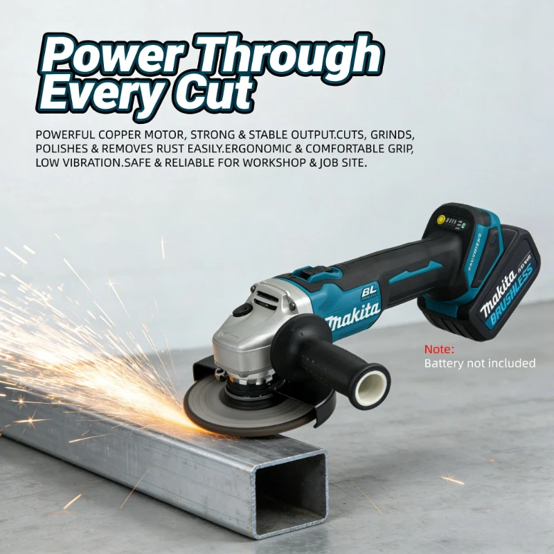makita-dga404-18vmakita-power-tools-grinder-tool-wireless-power-tools-electric-grinder-angle-grinder-brushless-sander-angle
